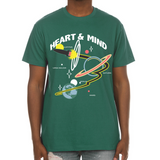 Billionaire Boys Club Heart and Mind SS Tee (Fir) - Billionaire Boys Club