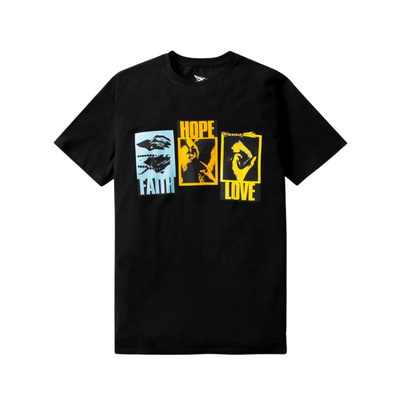 Paper Planes By Faith Tee (Black) - Paper Plane