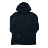 Polo Ralph Lauren Hooded Long Sleeve Shirt (Black/Red) - Polo Ralph Lauren