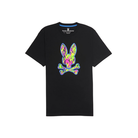 Men's Psycho Bunny Suncoast Graphic Tee (Black) - Psycho Bunny