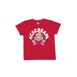 Kid's Ice Cream Scoops SS Tee (Tomato) - Ice Cream