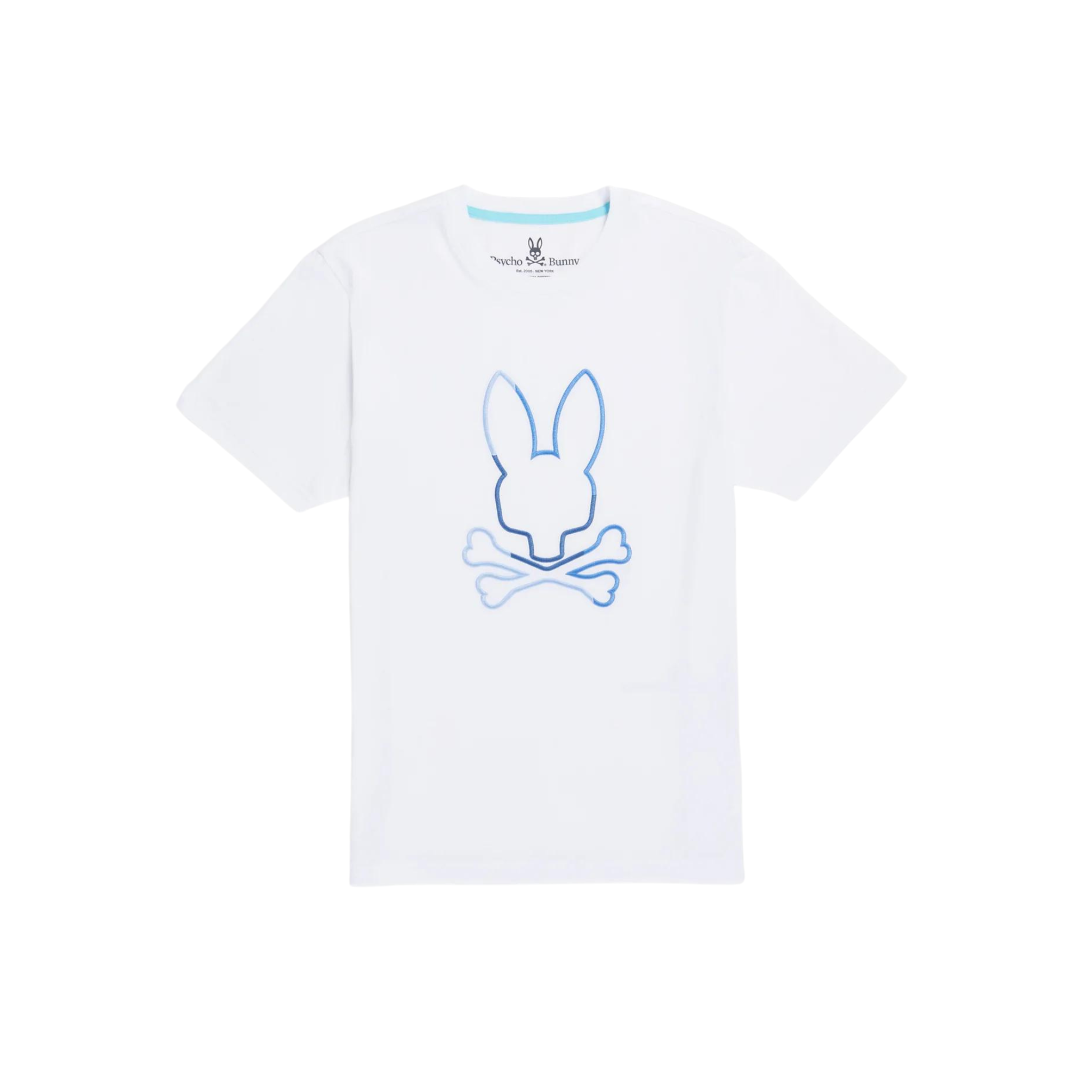 Men's Psycho Bunny Calle Graphic Tee (White) - Psycho Bunny