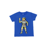 Kid's Billionaire Boys Club Around The World SS Tee (Princess Blue) - Billionaire Boys Club