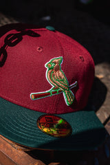 New Era St Louis Cardinals 125th Anniversary Rust UV (Burgundy/Emerald) - New Era