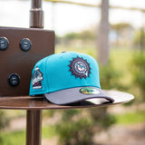 New Era Florida Marlins 25th Anniversary Bordeaux UV (Teal/Grey) - New Era