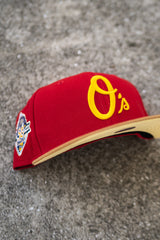 New Era Baltimore Orioles 50th Anniversary Butter UV (Red/Khaki) - New Era