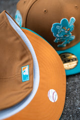 New Era Detroit Tigers 50th Anniversary Citrus UV (Wheat/Teal) - New Era