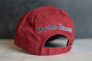 Psycho Bunny MENS BASEBALL CAP (Cranberry) - Psycho Bunny
