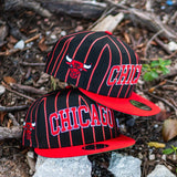 New Era Chicago Bulls Pinstripe Snapback - New Era