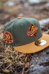 New Era Baltimore Orioles 30th Anniversary Rust UV (Sage/Khaki) - New Era