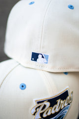 New Era San Diego Padres 40th Anniversary Sky UV (Off White/Navy) - New Era