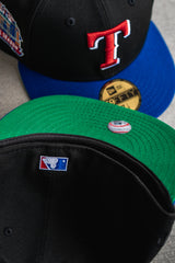 New Era Texas Rangers Final Season Good Green UV (Black/Royal) - New Era