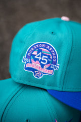 New Era Houston Astros 45th Anniversary Pink UV (Aqua/Royal) - New Era