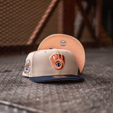 New Era Milwaukee Brewers 50th Anniversary Blush UV (Khaki/Navy) - New Era