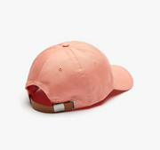 Lacoste Contrast Strap And Oversized Crocodile Cotton Cap (Pink) - Lacoste