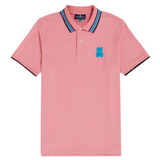 Psycho Bunny Eaton Short Sleeve Polo (Winter Rose) - Psycho Bunny