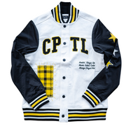 CPTL "Chapel Hill" Denim Jacket (White/Yellow) - CPTL