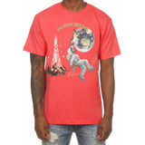 Billionaire Boys Moonlit Tee (Hot Coral) - Billionaire Boys Club