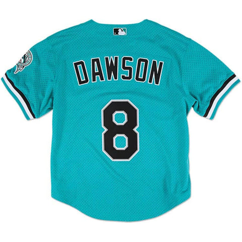 Mitchell & Ness Authentic Andre Dawson Florida Marlins 1995 Button Front Jersey - Mitchell & Ness