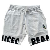 Ice Cream Edge Shorts (Light Heather Grey) - Ice Cream