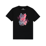 KIDS Psycho Bunny Carson Tee (Black) - Psycho Bunny