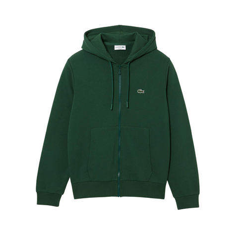 Lacoste Kangaroo Pocket Color-Block Sweatshirt (Green) - Lacoste