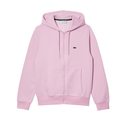 Lacoste Kangaroo Pocket Color-Block Sweatshirt (Pink) - Lacoste