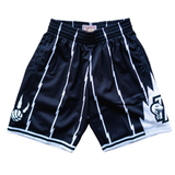 Mitchell & Ness White Logo Swingman Shorts Toronto Raptors - Mitchell & Ness