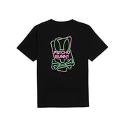Kids Psycho Bunny Claude Graphic Tee (Black) - Psycho Bunny