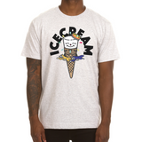 ICECREAM Visitation SS Tee (Light Heather Grey) - Ice Cream