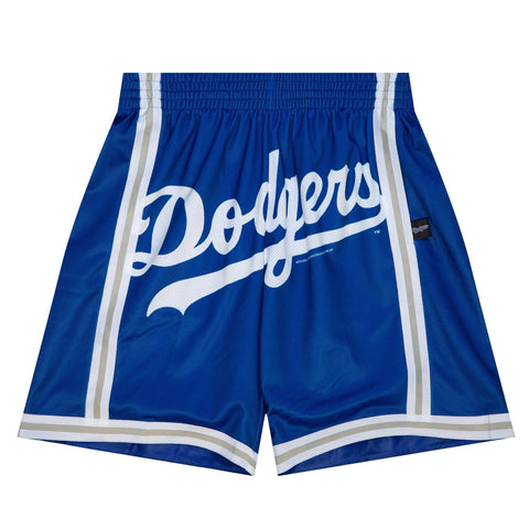 Mitchell & Ness Big Face Shorts Los Angeles Dodgers (Blue) - Mitchell & Ness